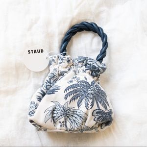 RARE STAUD Majorca Blue Grace Bag